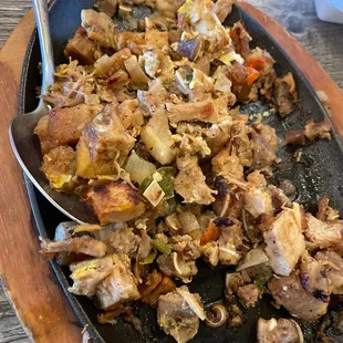 Sizzling Pork Sisig