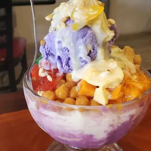 Halo-halo:  must-get; one of the best I've had thus far 10/10.