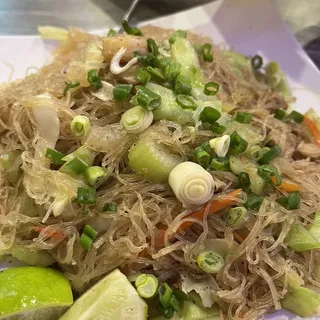 Pancit Bihon and Canton