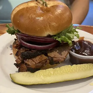Smoked Brisket Sandwich