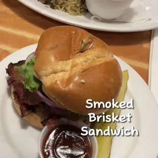 Smoked Brisket Sandwich