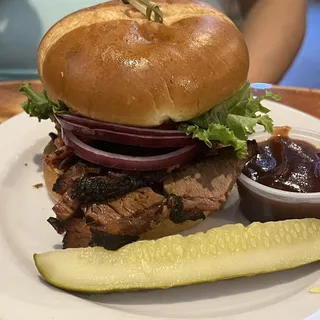 Smoked Brisket Sandwich