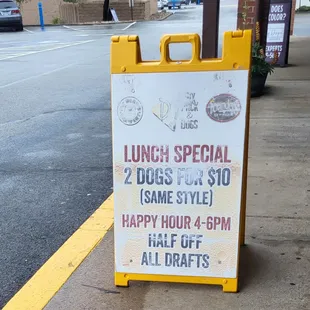 lunch specials