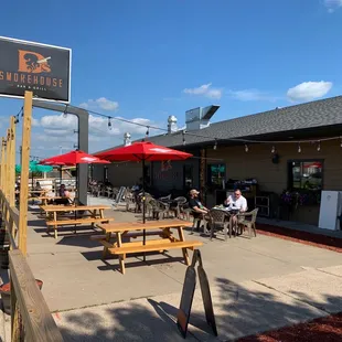 the outside of the restaurant