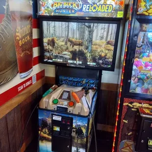 Big Buck Hunter game.