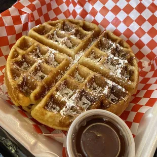 Belgian Chicken &amp; Waffles