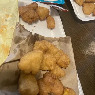 Tried to drain some of the grease