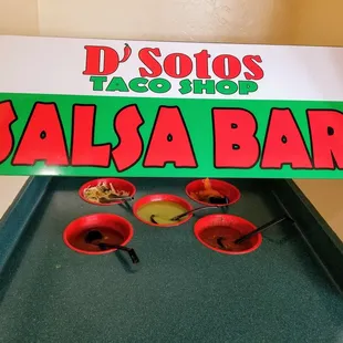 Salsa bar