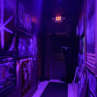 Hallway to the bathroom