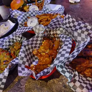 food, bbq chicken, chicken, bbq wings, chicken wings and fried chicken, fried chicken, poultry, fried chicken wings, chicken wings