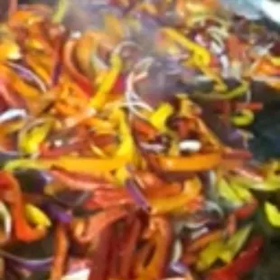 Grilled Bell Peppers and Onions