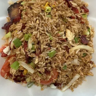 Fried Rice with BBQ Pork