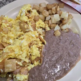 Migas and egg