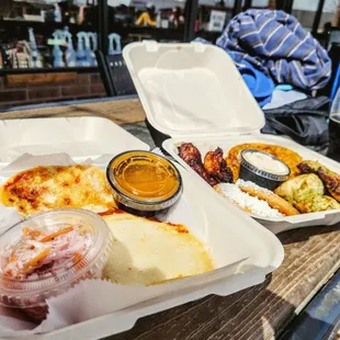Always delicious, on point every time is the chicken breast bowl and the garlic pupusas