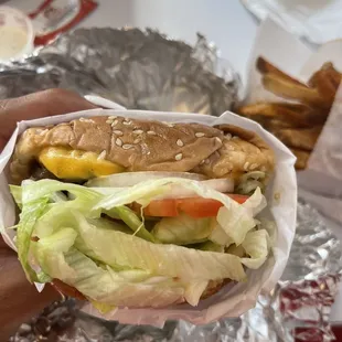 #1 with everything minus the mustard.