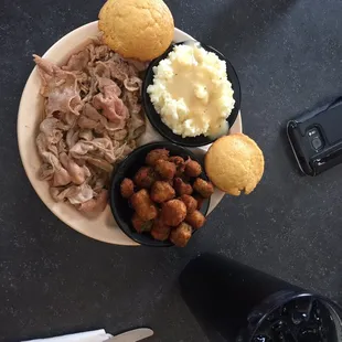 Chitterlings platter