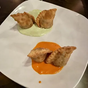 Delicious empanadas.