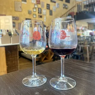 Wine Tasting in lieu of painting! We decided to take a break from home projects to enjoy a glass of wine! D Vine Wine