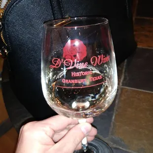 Wine glass to take home :)
