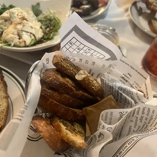 fish and chips, food