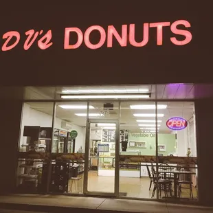 the outside of the store