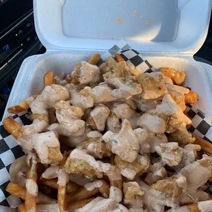 Large Garlic Parmesan Chipotle Chicken Fries