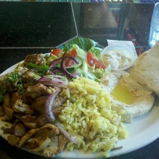 Chicken Shawerma Plate