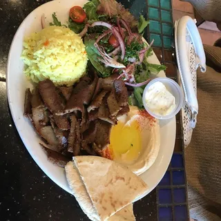 Beef Kebab Plate
