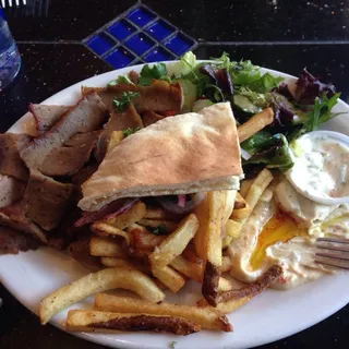 Beef & Lamb Gyro Plate