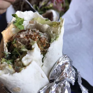 Falafel Avocado Wrap