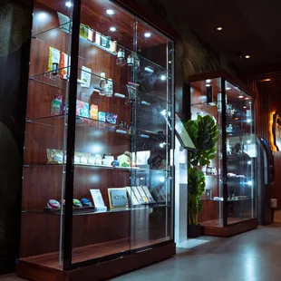 D2 Dispensary Cannabis Destination + Drive Thru&apos;s stunning product displays