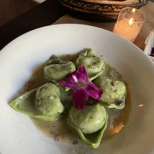 Housemade Spinach Raviolis