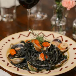 Squid Ink Tagliolini