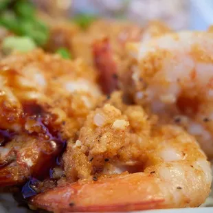Garlic butter shrimp