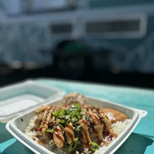 Caca Furikake-Crusted Salmon