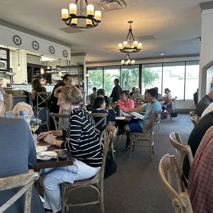 Pretty full @ 6:45pm on a Sunday