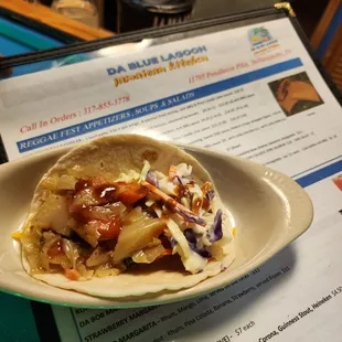 My special vegetarian taco