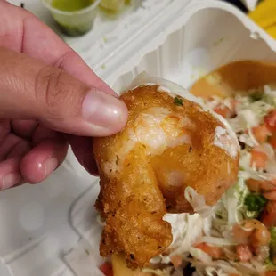 Shrimp very tasty.  This is the real deal