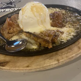 Sizzling apple pie!