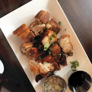 fried pork belly appetizer