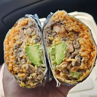 This was worth it. Definitely 1 burrito can feed 2 people.  Great service/food highly recommend.