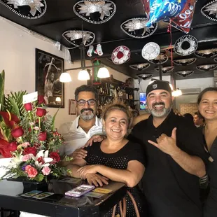 a group of people posing for a picture