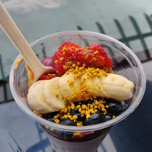 Mana Bowl with peanut butter