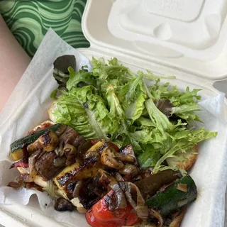 Roasted Garden Veggie Balsamic Po'boy