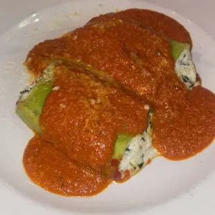 Cannelloni alla Fiorentina