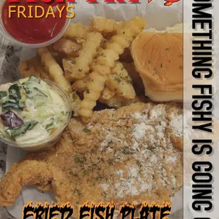 Try our delicious Catfish meal every Friday!!