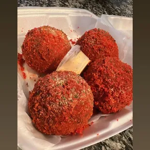 Hot Cheeto Boudin Balls