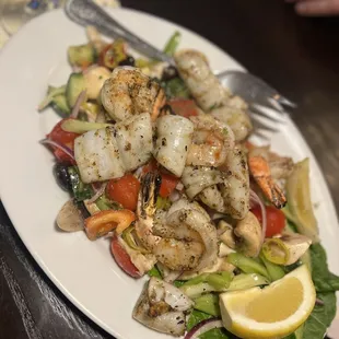 Marinated Octopus Seafood Platter**