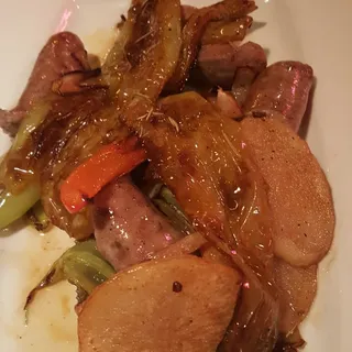 Sausage & Hot Peppers**