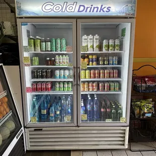 A lot of drink offerings